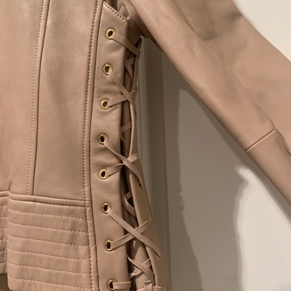 Wilson Women Leather Moto Jacket - Picture 4 of 4